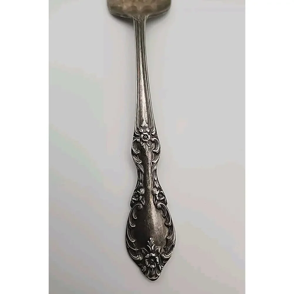 GRAND ELEGANCE Wm Rogers Mfg Co Extra Plate Cold Meat Serving Forks Silverplate